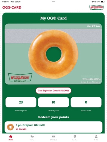 Krispy Kreme OG_Card iPad screenshot 4