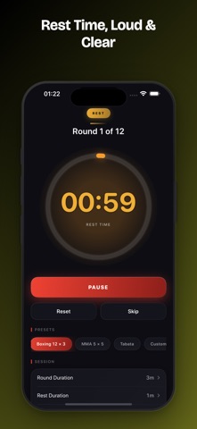 Boxer Timer — скриншот 3
