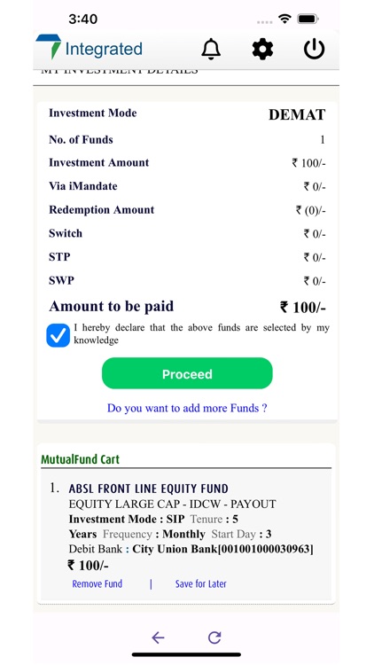 iWealth from Integrated screenshot-8