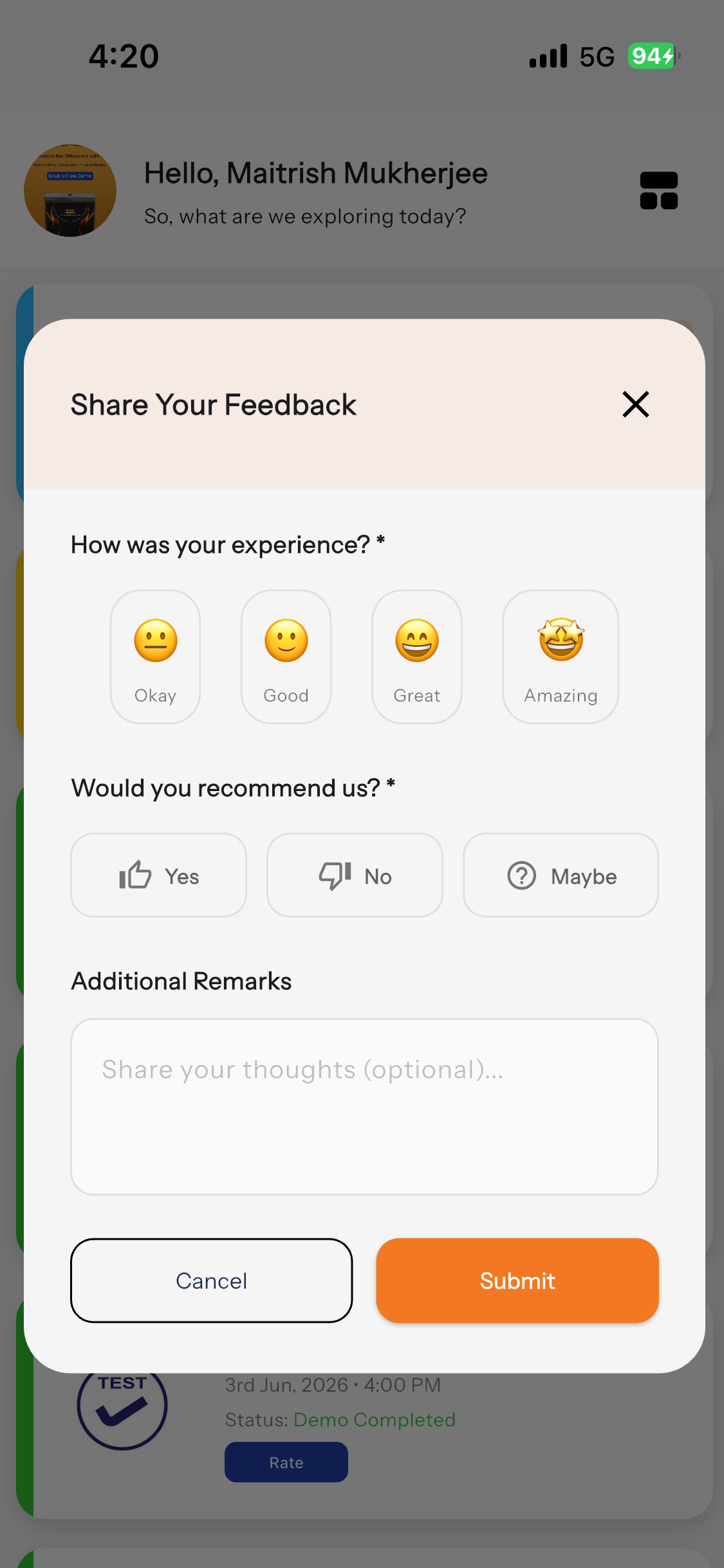 ChQMe Connect screenshot 3