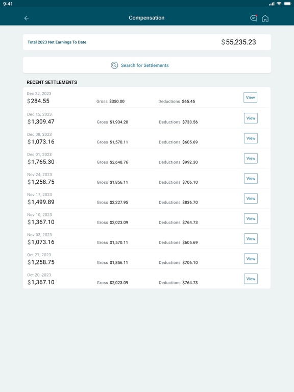 App screenshot