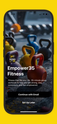 Empower35 Fitness screenshot