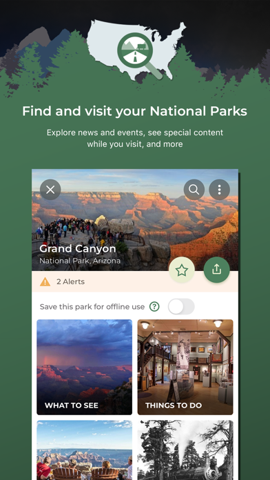 National Park Service Screenshot