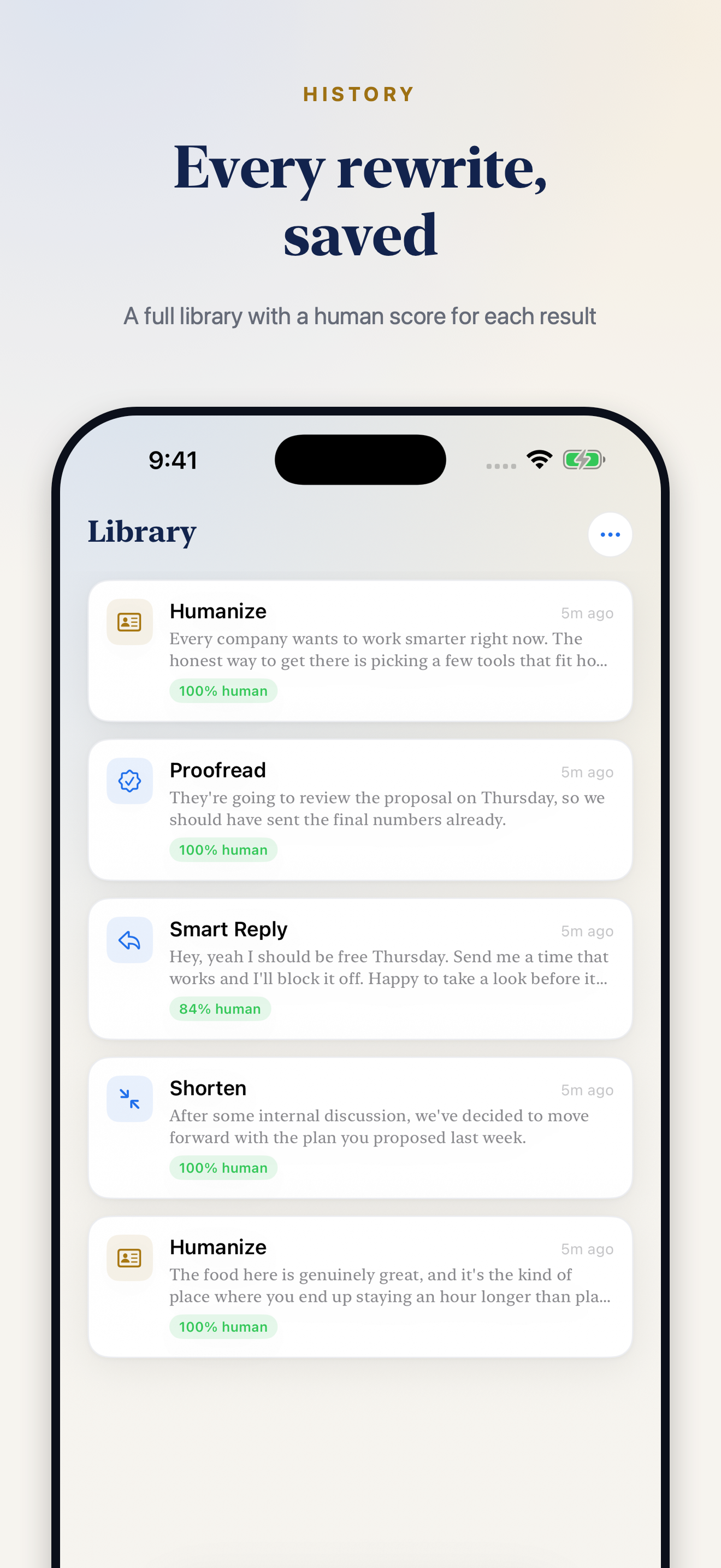 AI Text Rewriter: Humanize screenshot 8