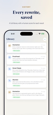 AI Text Rewriter: Humanize screenshot