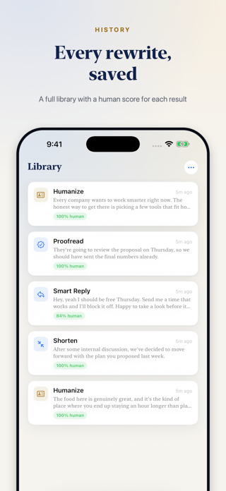 AI Text Rewriter: Humanize Screenshot 7 of 8