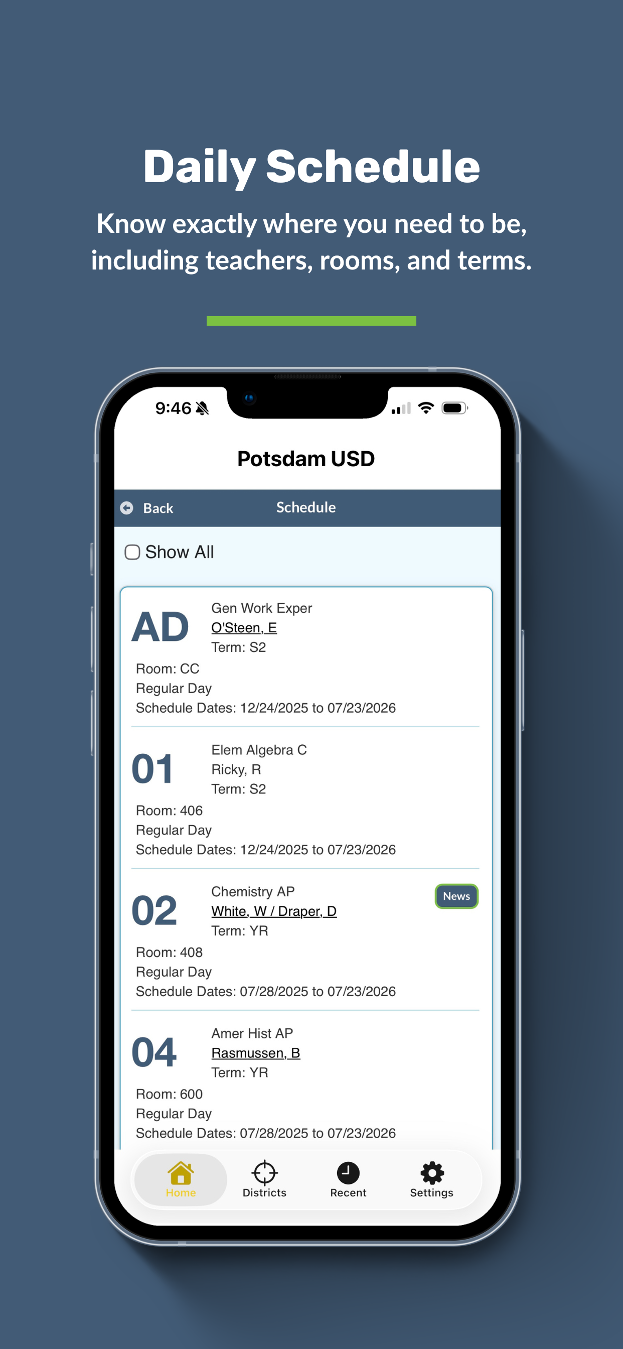 Q StudentConnection screenshot 3