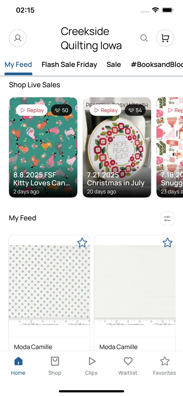 Screenshot #2 pour Creekside Quilting Iowa