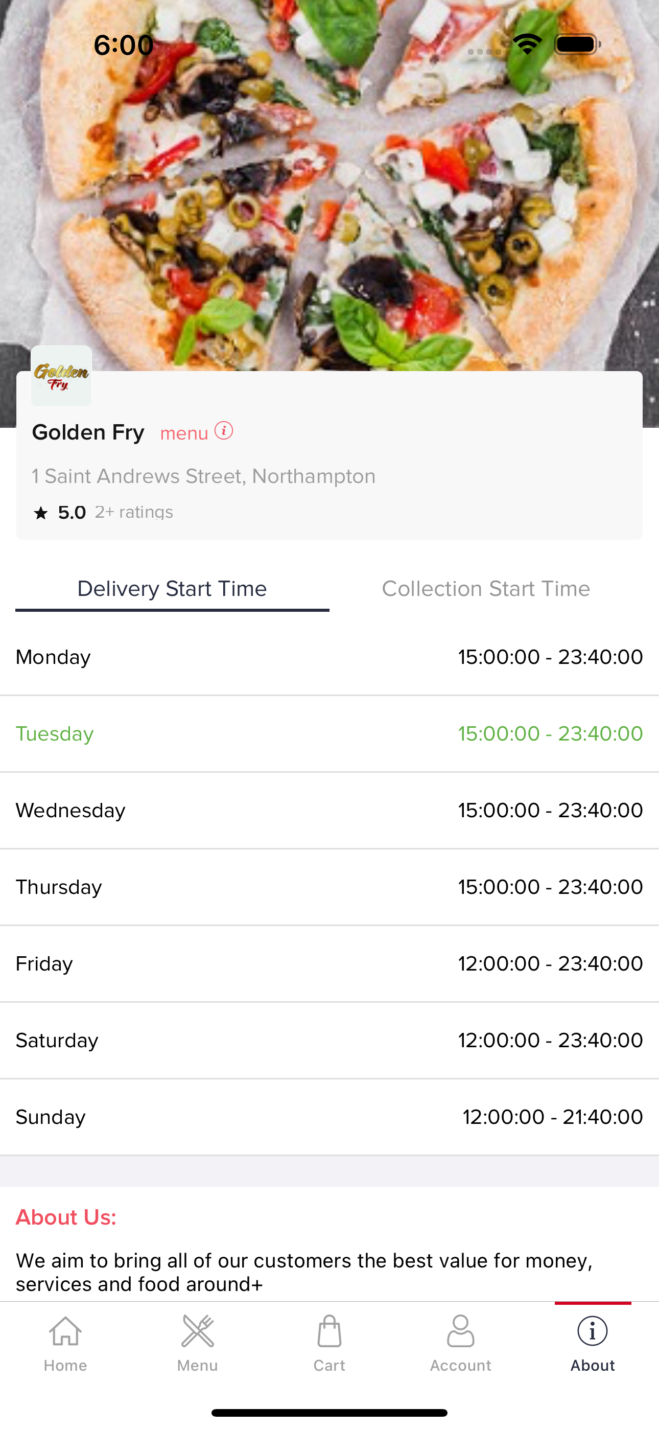 Golden Fry Online