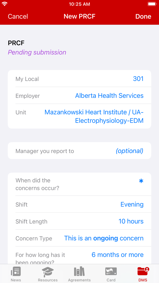 #8. UNA (iOS) 由: United Nurses of Alberta
