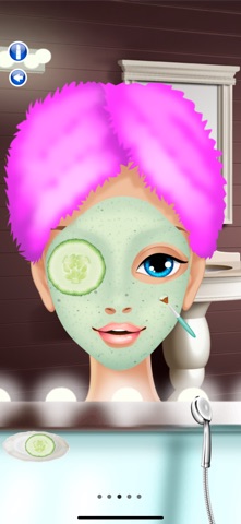 Movie Star Makeover & Salon iPhone screenshot