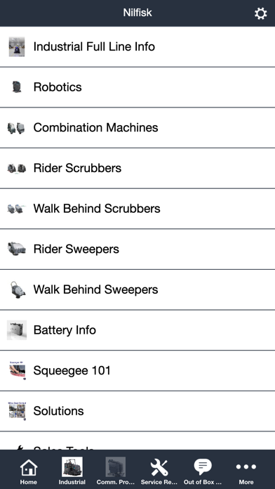 Screenshot 2 of Nilfisk Toolkit App