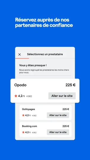Capture d'écran de Skyscanner - vols Et Voyages sur iPhone 8