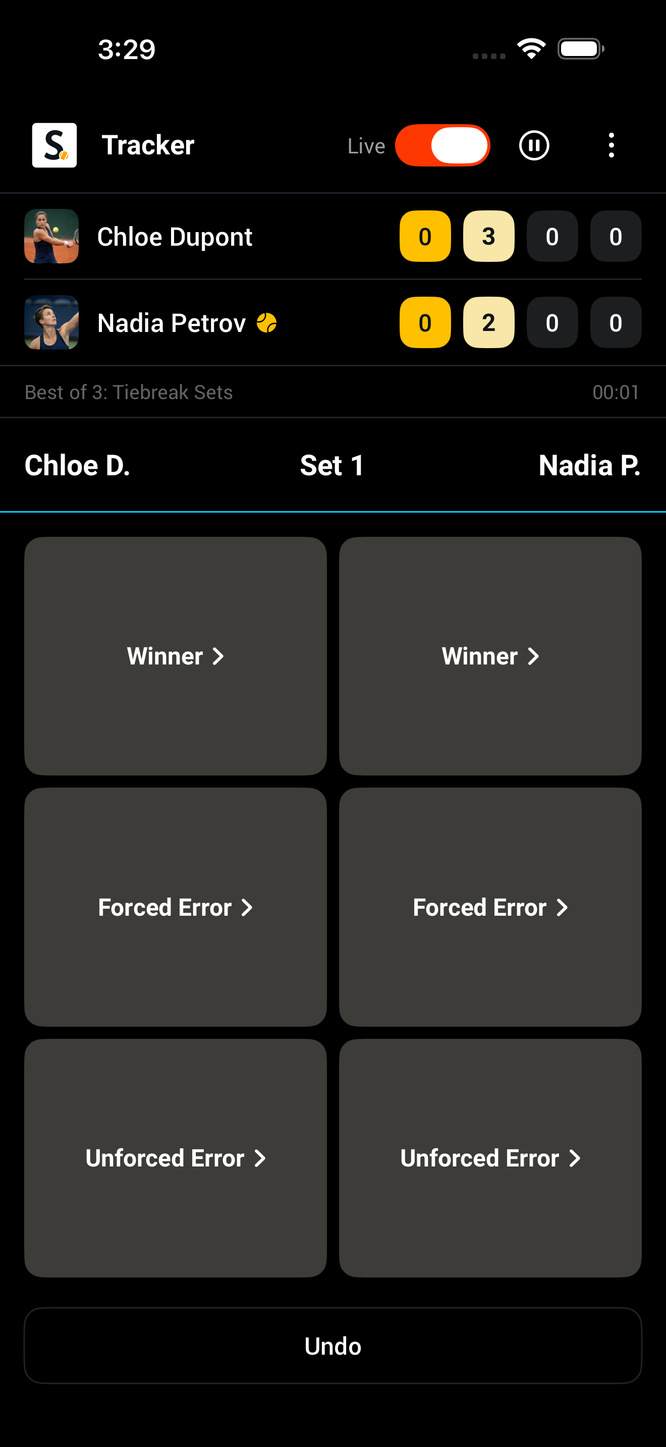 Smashpoint Tennis Tracker screenshot 9