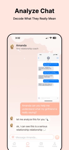 Amanda AI: Relationship Coach Screenshot 2 of 5