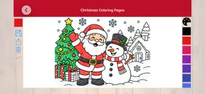 Christmas Coloring Pages Santa screenshot 1