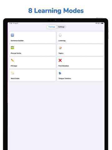 Learn English with Pavel iPad screenshot