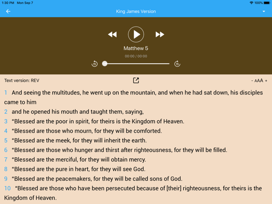 inWORD Bible iPad screenshot 5 - Reference app