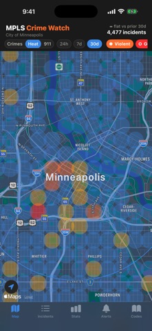 MPLS Crime Watch screenshot 2