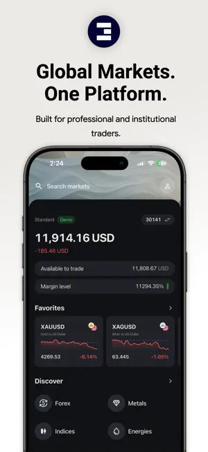 Equidity: Forex & Stocks screenshot 1