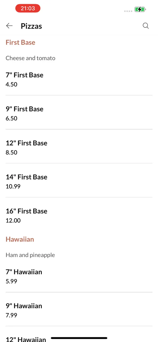 Screenshot #3 pour Boston Pizza.