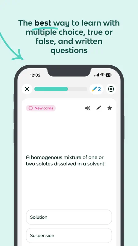 Knowt: AI Flashcards & Notes screenshot 1 of 8