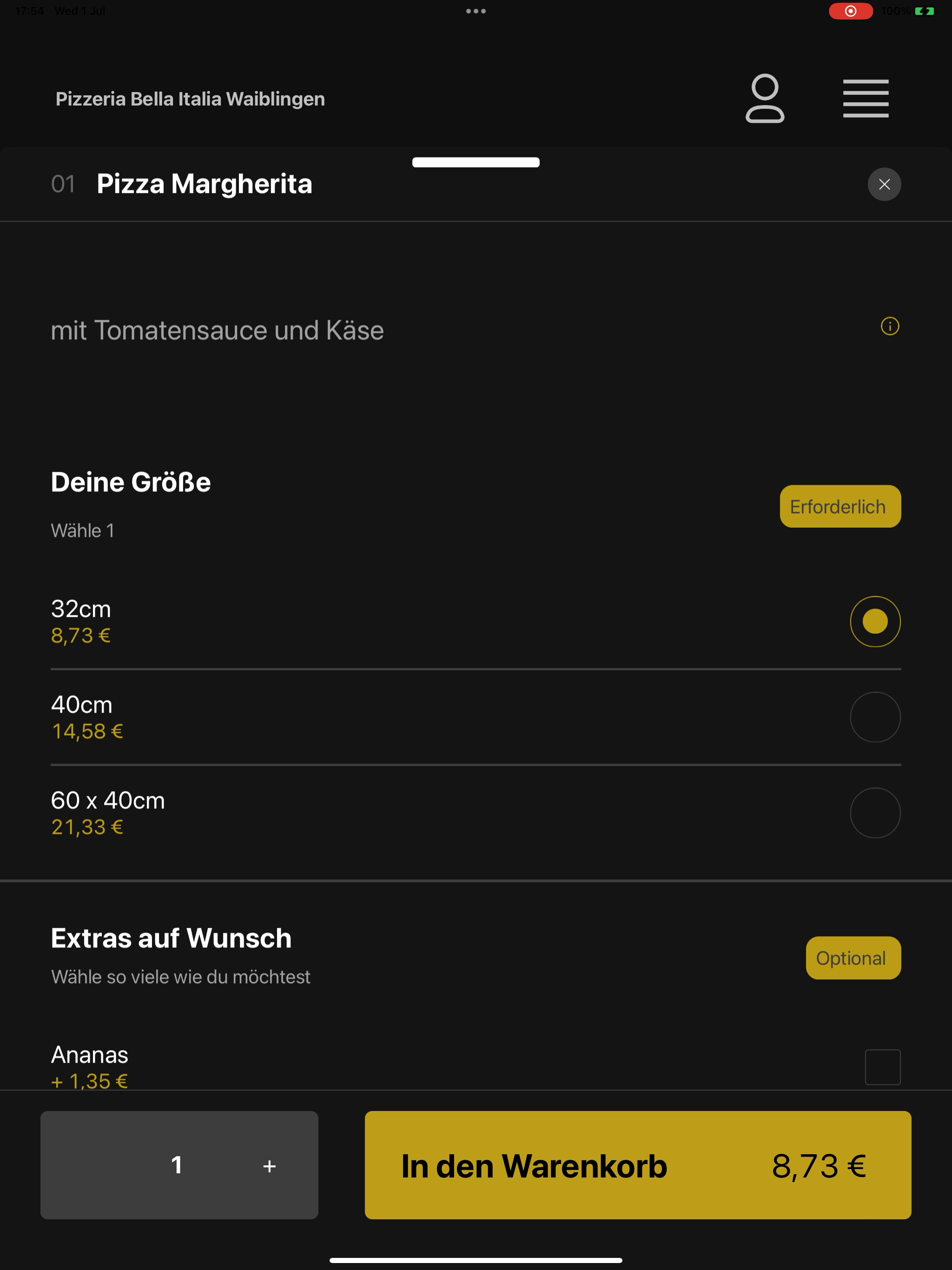 Bella Italia Pizzeria screenshot 16