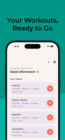 Tabits: Workout & Habits Screenshot 1 of 5