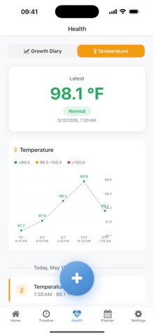 Bably — Baby & Newborn Tracker Screenshot 7 of 10