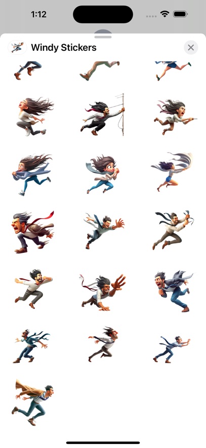Windy Stickers