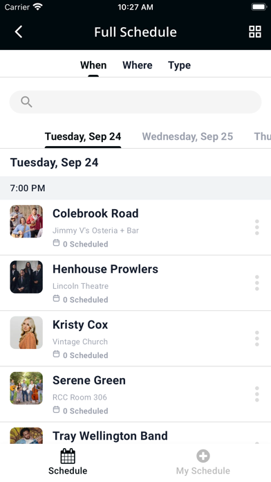IBMA World of Bluegrass 2024 Screenshot