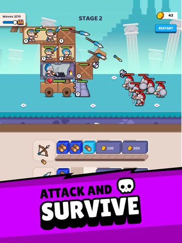 Fort Clash iPad screenshot