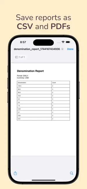 NCash Counter screenshot 1
