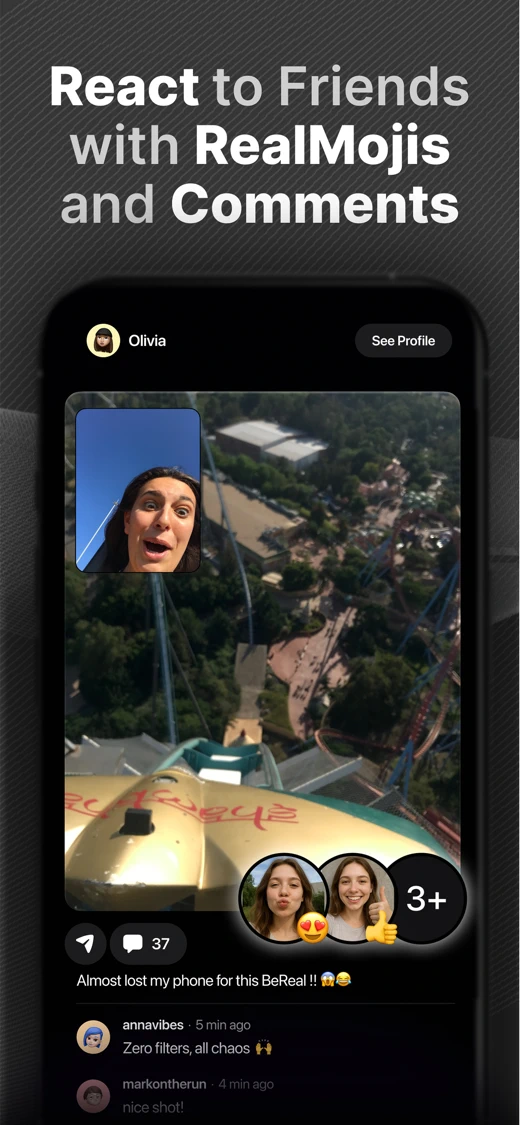 BeReal: Photos & Friends Daily screenshot 6