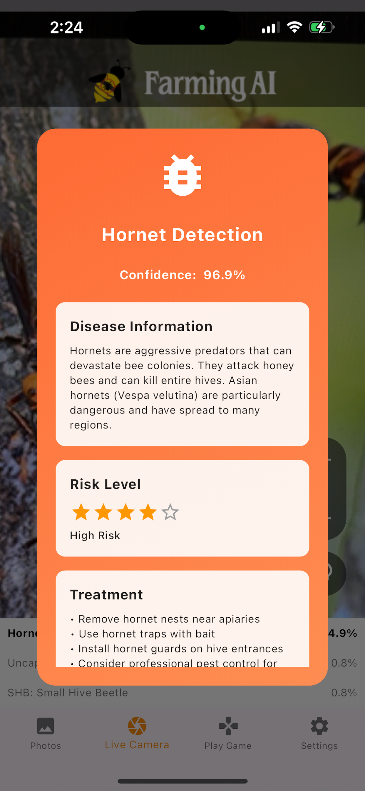 Bee Pest Diagnosis