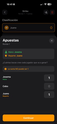 Puntify - Anotador de juegos screenshot