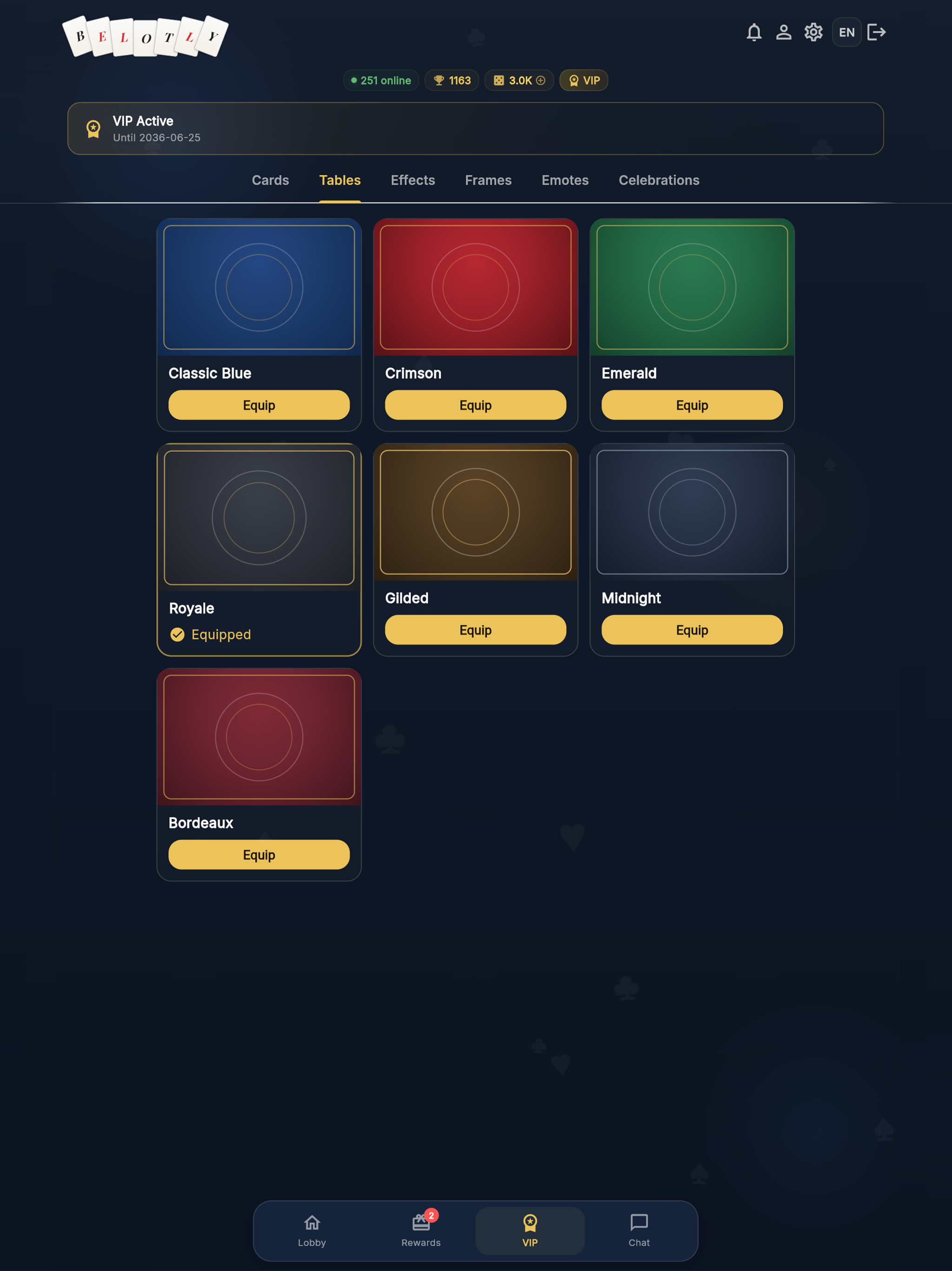 Belotly: Belot & Belote Online screenshot 12