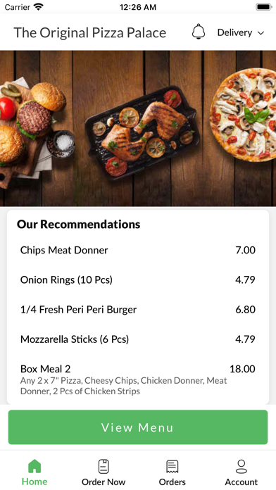 The Original Pizza Palace Screenshot