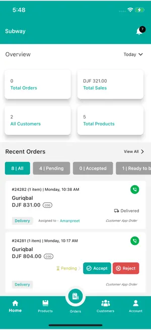 Waaka Merchant screenshot 1