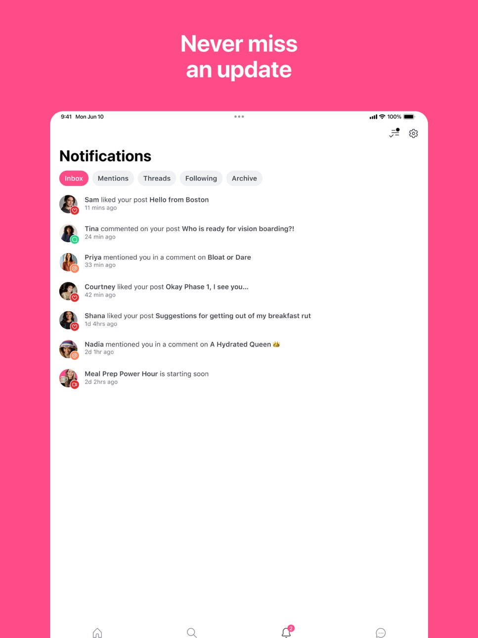 iPad screenshot