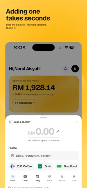 Spend Monthly: Expense Tracker screenshot 2