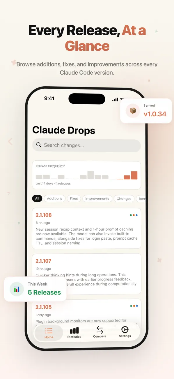 #2. Drops for Claude Code (iOS) Podle: Parra LLC