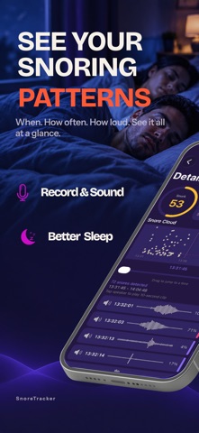 SnoreTracker:Snoring Recorder Screenshot 2 of 8