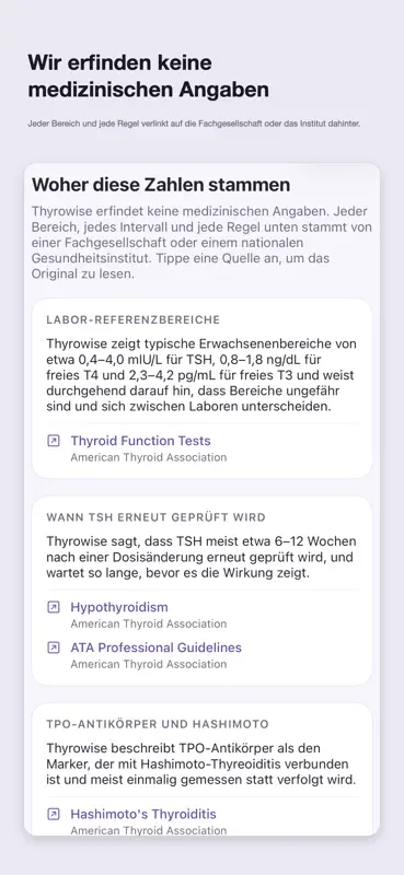 Thyrowise: Schilddrüse screenshot 5 of 6