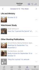 JW Library screenshot