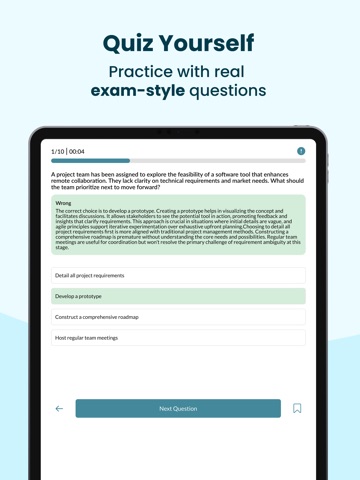 PMI ACP EXAM PREP 2026 iPad screenshot