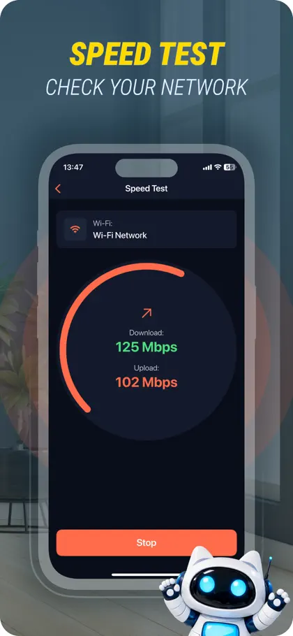 Captura de tela 5 de 5 de Camera Detector & Wifi Speed