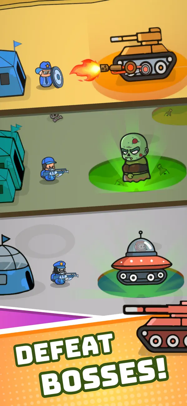 Battle Bag: War Zone Hack screenshot 5 - game app interface