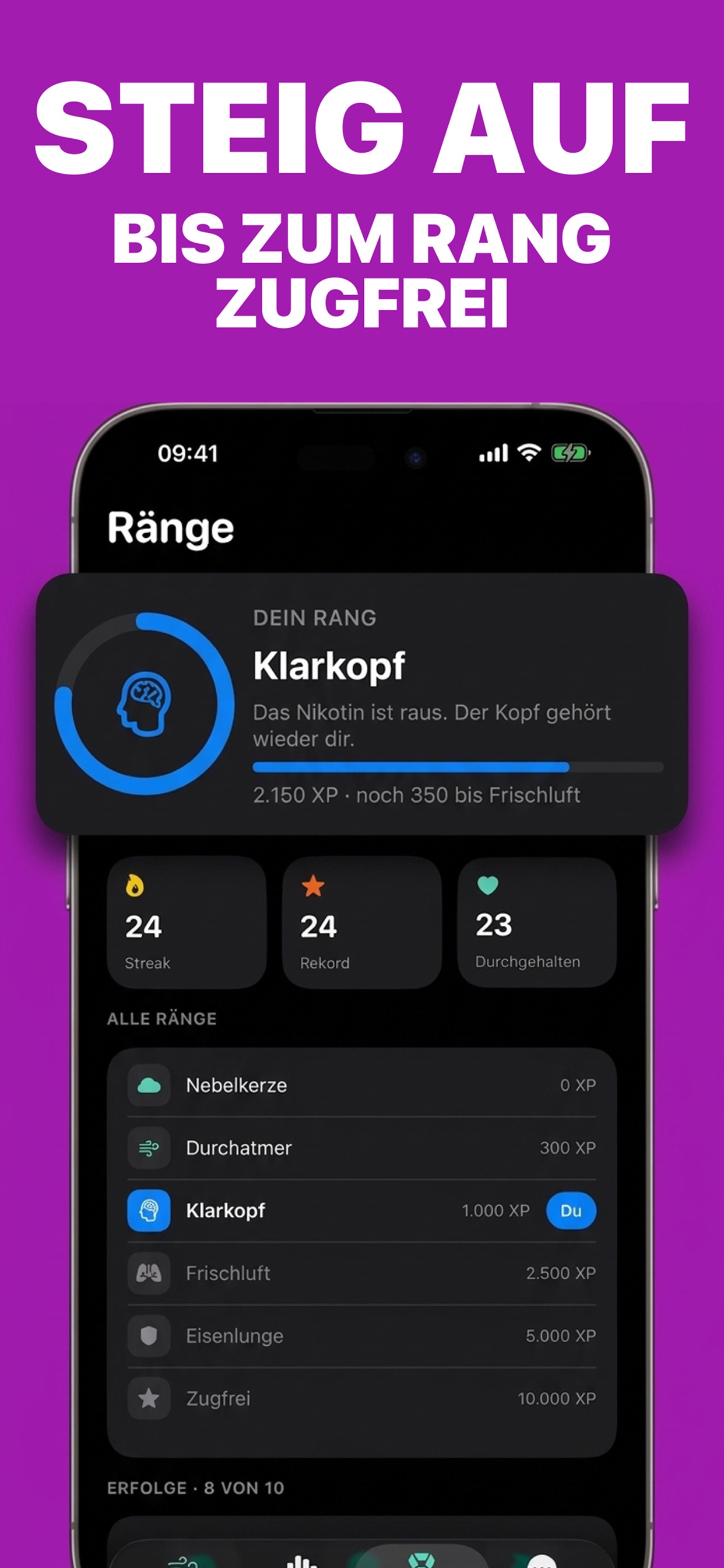Screenshot 4 of Zugfrei: Vape & Snus aufhören