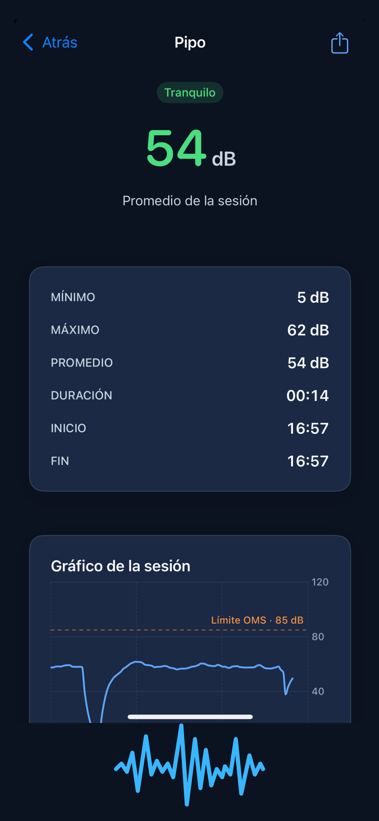 Medidor De Decibelios App screenshot 4